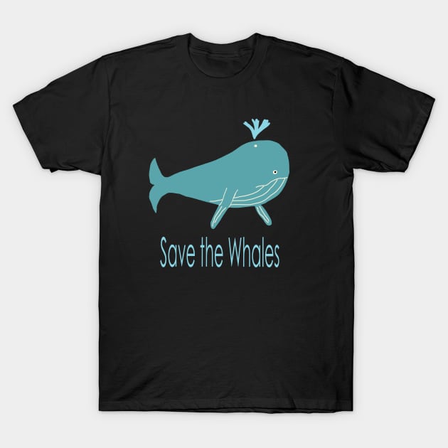 Save the Whales T-Shirt by Repeat Candy